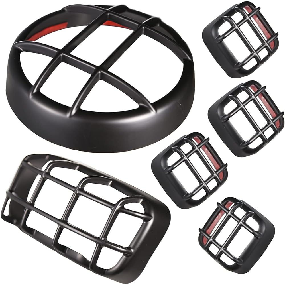 Honda Hunter Cub CT125 / CT125 Compatible Headlight Cover/Taillight Lens Cover/Blinker Cover Single Item/Full Set Selectable Mud Black Guard Protection Protector Custom Product (Full Set)