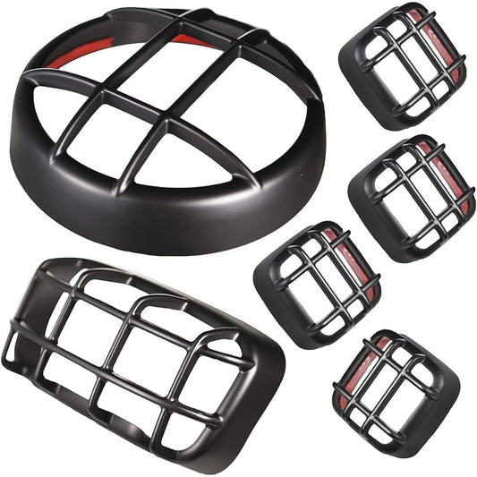 Honda Hunter Cub CT125 / CT125 Compatible Headlight Cover/Taillight Lens Cover/Blinker Cover Single Item/Full Set Selectable Mud Black Guard Protection Protector Custom Product (Full Set)