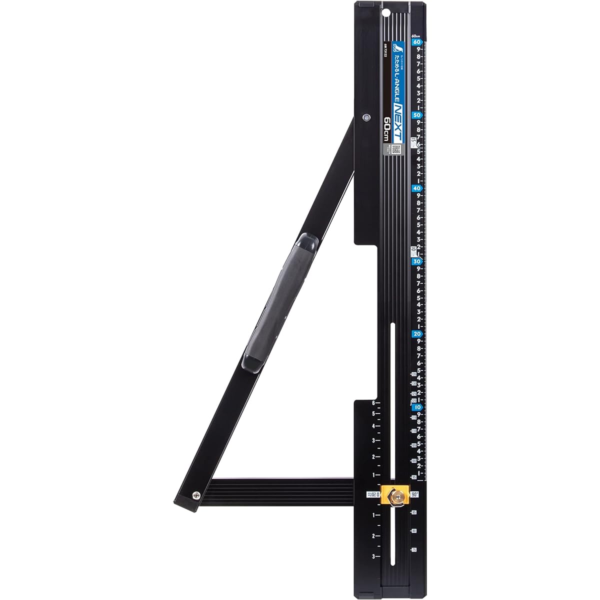 Shinwa Sokutei Circular Saw Guide Ruler Foldable L Angle Next 60cm with Angle Cutting Function 73122