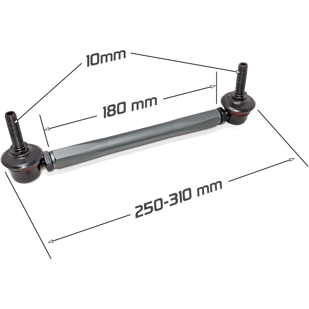 GODSPEED (SB-TR-180-10_20) Adjustable Front Swaver Link Toyota Camry 2007-2017