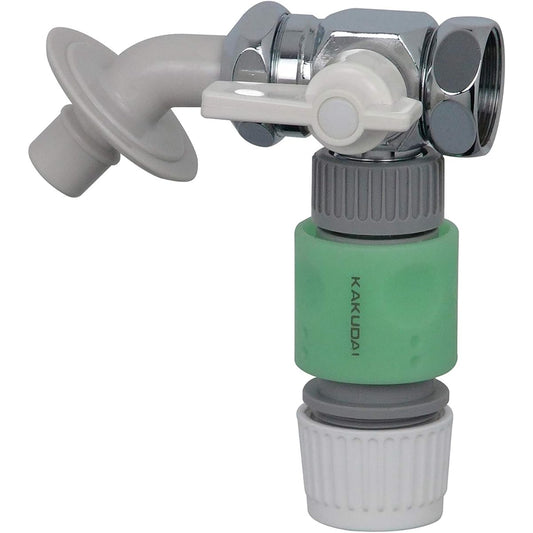 GAONA Washing Machine Branch Plug GA-LB023 Green Width 10.5 x Depth 5 x Height 17cm