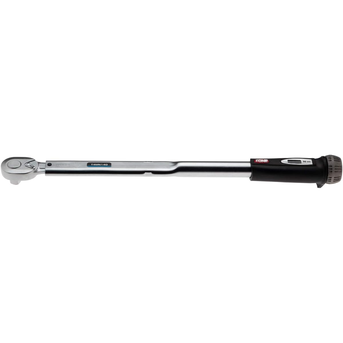 TONE Preset Torque Wrench (Direct Set Type) T4MN140 Drive Angle 12.7mm (1/2") Black 140N・m