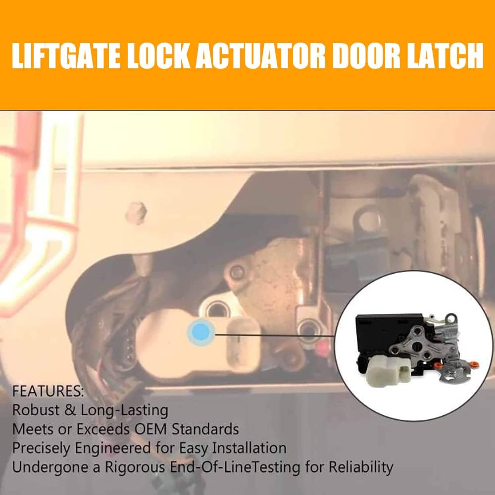 LiftGate Rock Actuator Door Latch Motor Chevrolet Trailblazer GMC ENVOY BUICK RAINIER Isuzu Ascender All-Z Mobilabillabad Served Served Parts Number 15159269 15110511 931-298 (Model A)