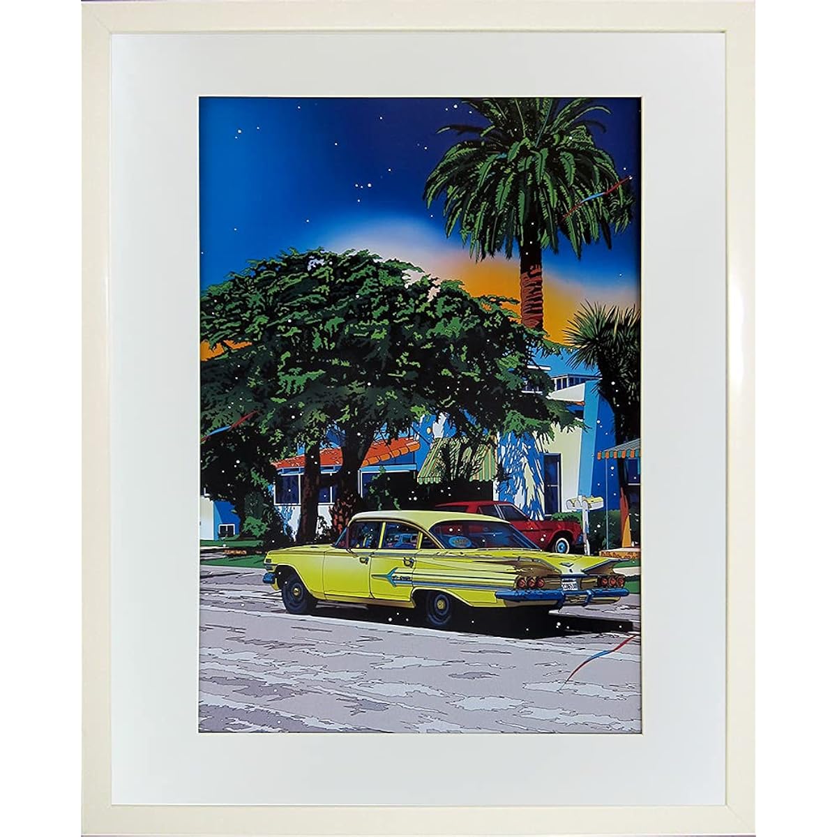 Hideto Suzuki ◆ [American car] ◆ Art print ◆ Framed
