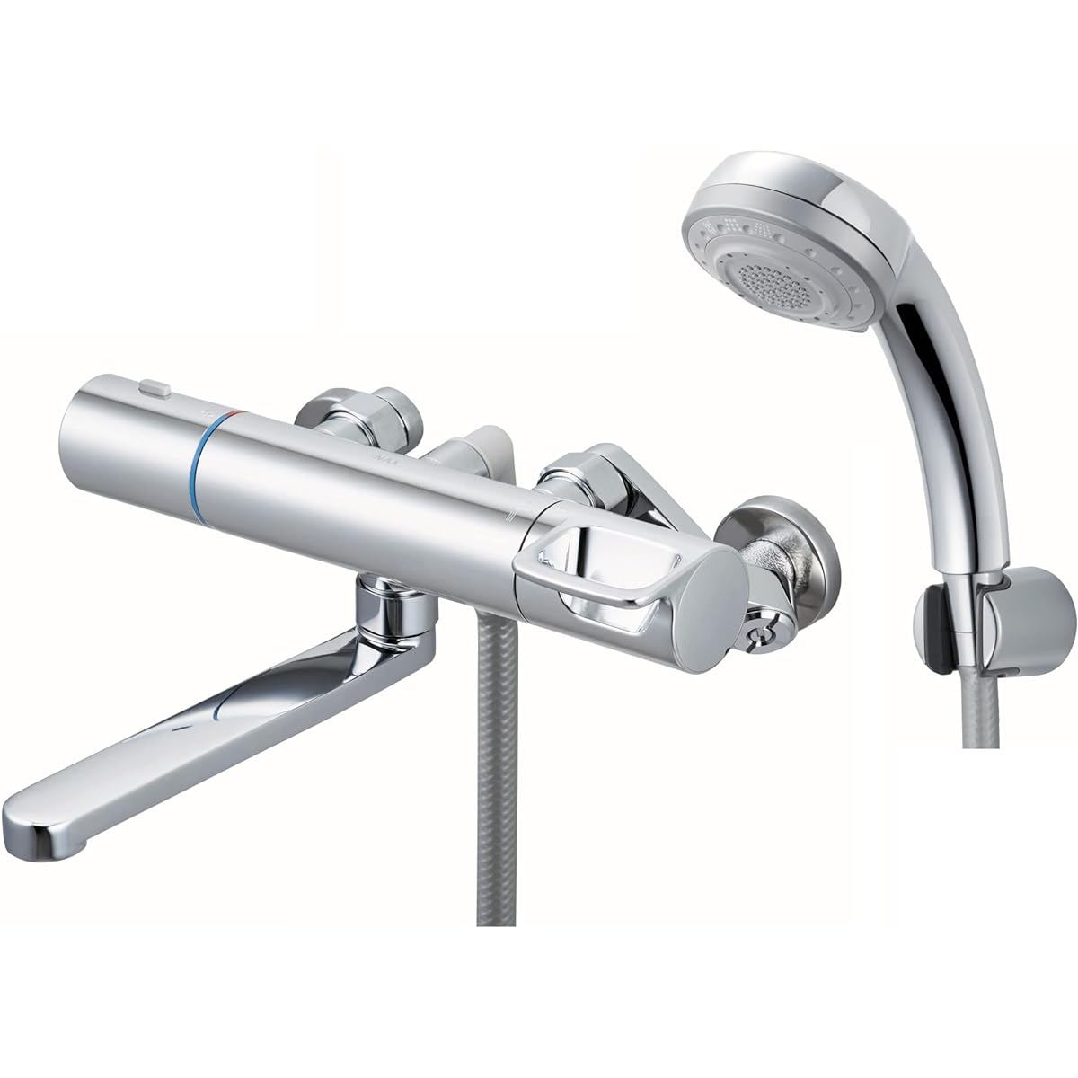 LIXIL Bathroom Faucet with Thermostat RBF-916N (Plated Handle/Plated Eco-Full Multifunctional Shower) [For Cold Regions] Shower Bath Faucet Mixing Faucet INAX