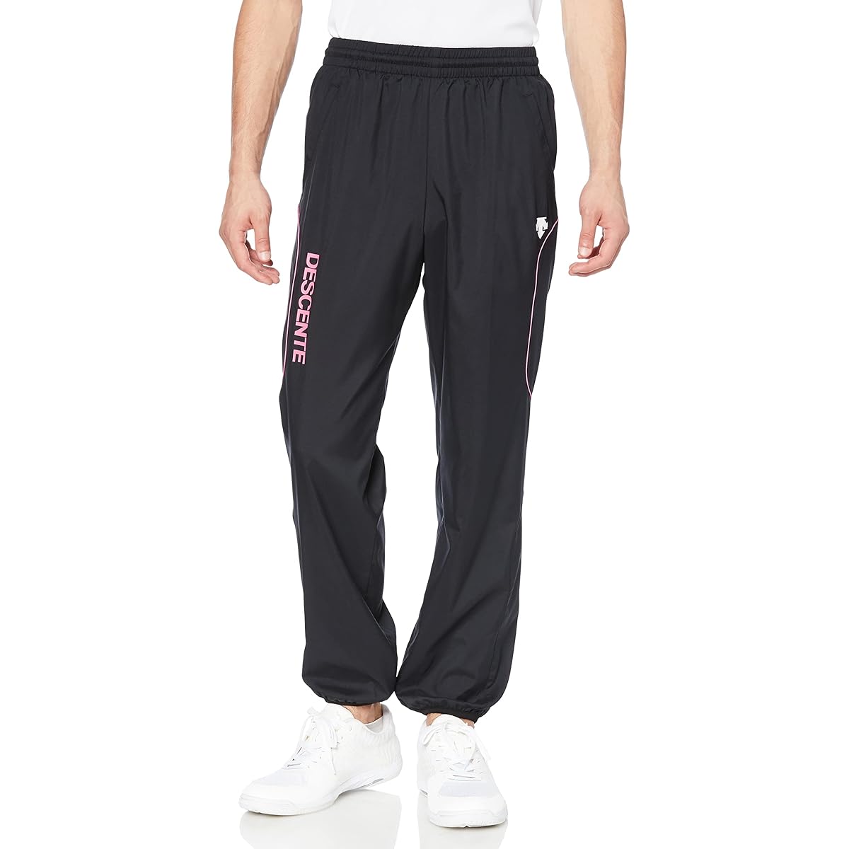 DESCENTE Long Pants, Volleyball, Piste, Windbreaker, Practice, Club Activities, Team, Windproof, Hem Zipper, Classic, Unisex, Men's, Women's