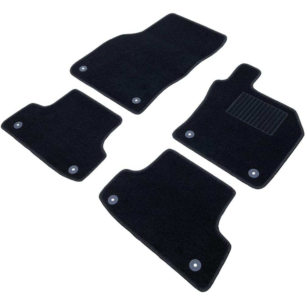 Fenice Car Mat Floor Mat Domestic Production (Audi A3 8V) For Right Hand Drive Black Non-Slip Shape Resistant to Slip Car Mat (Car Parts Specialty Store)