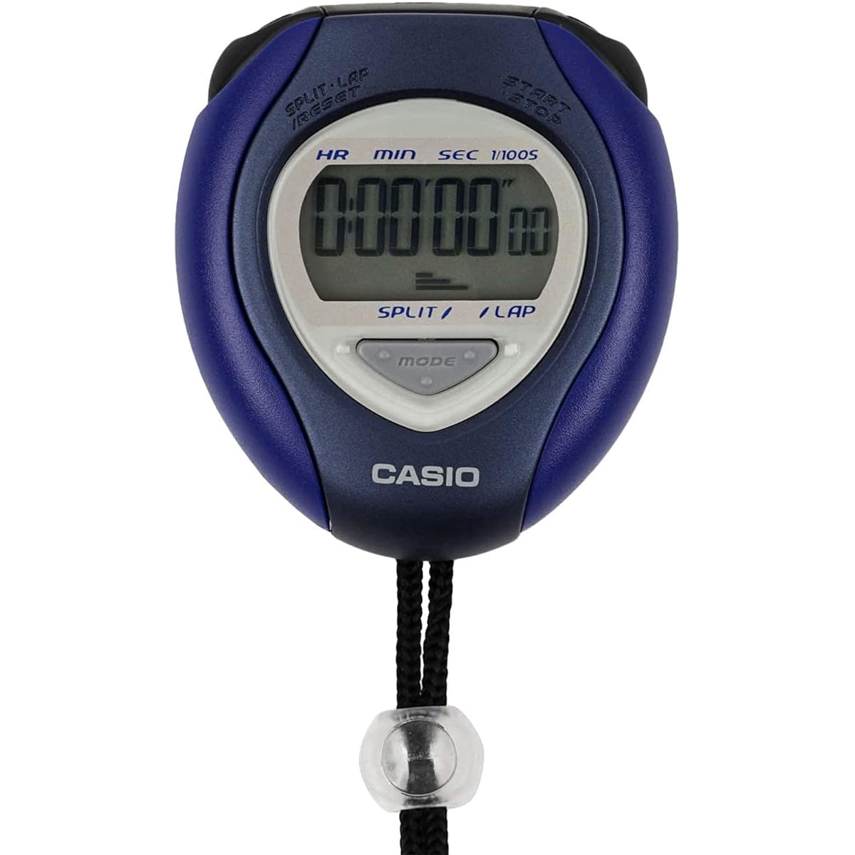 CASIO Stopwatch Lap Time Split Measurement Silent Blue HS-6-2JH