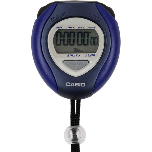 CASIO Stopwatch Lap Time Split Measurement Silent Blue HS-6-2JH