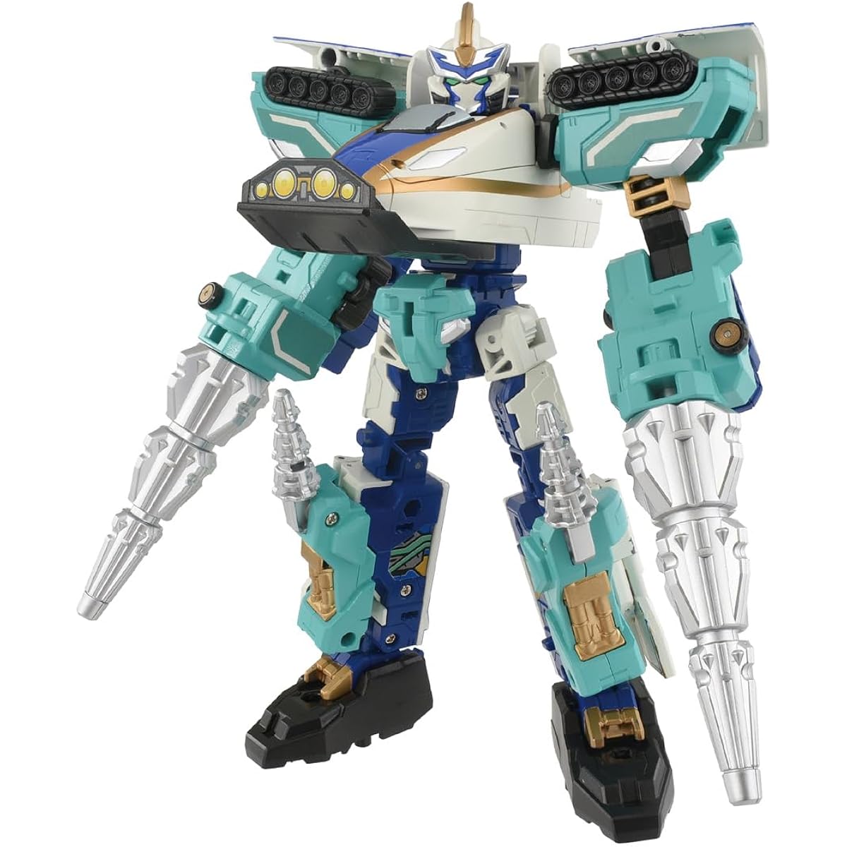 Takara Tomy Plarail Shinkalion CW E7 Kagayaki Drill Form Train Toy Ages 3+