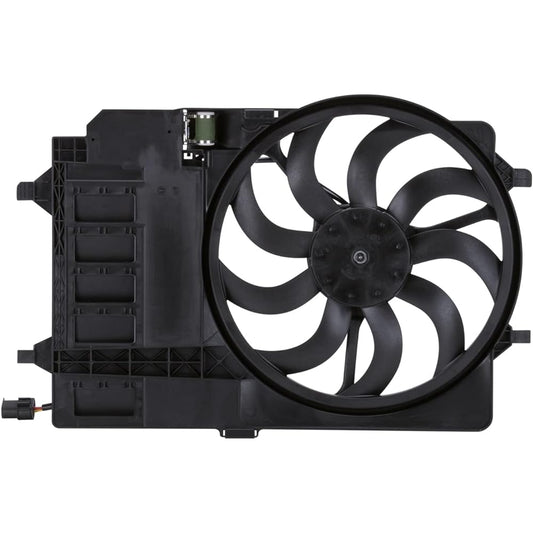 TYC 621080 Mini Cooper Replacement Radiator/Condenser Cooling Fan Sembris