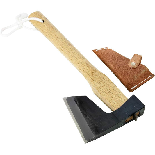 KONYO Japanese hand ax with split steel 34080 570g 360mm handle Body: Depth 3cm Body: Height 34.5cm Body: Width 13cm