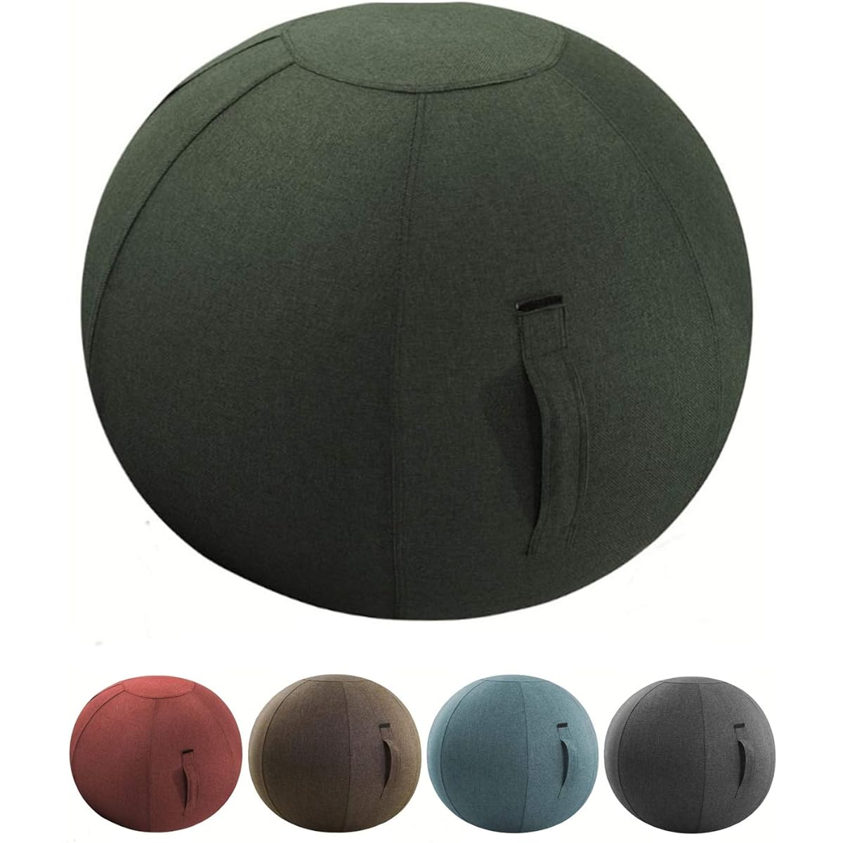 Balance ball seating ball with cover ball chair pump with handle [aereo di carta]