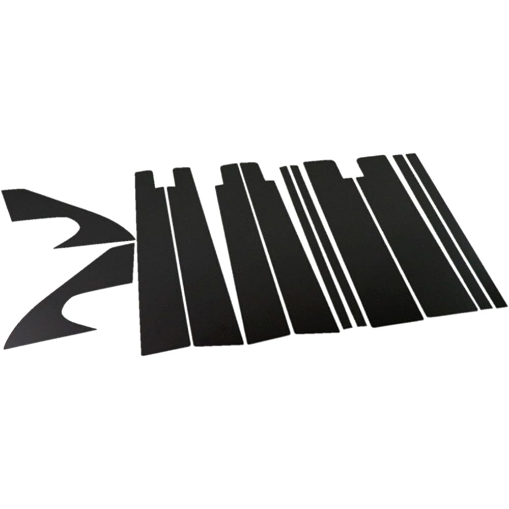 BRIGHTZ Probox Van 50 51 52 55 Super Mirror Stainless Steel Black Plated Pillar Panel Visor Useful 10PC [PIL-BLA-325] NCP50V NCP51V NCP52V NCP55V NLP51V NCP50 NCP51 NCP52 NCP55 NLP51 NCP NLP 50V 51V 52V 55V Probox GL GL P50 P5 1 P52 P55 50