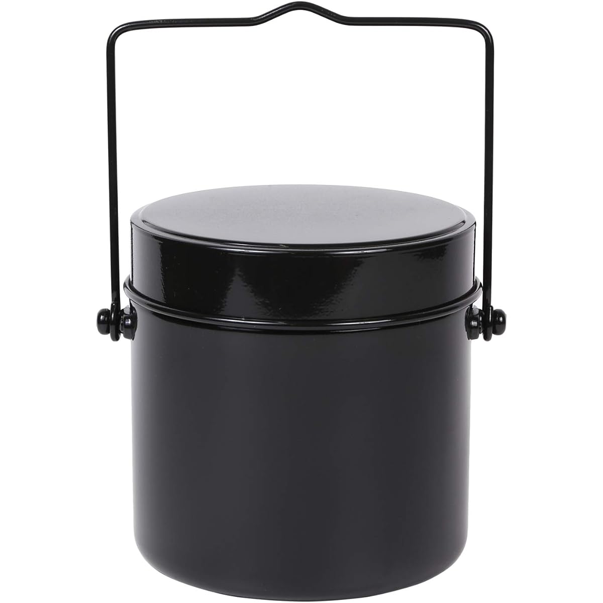 Ooi Metal (OOI) Rice Bowl 5 Cups Aluminum 811-B 62-6546-24/GHV1501 Black