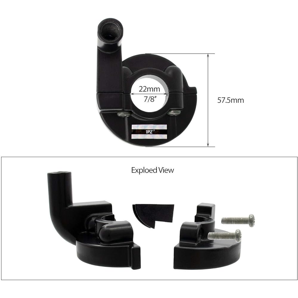 Handlebar grip throttle cable clamp callman CT200U trail 200 mini 196cc bike