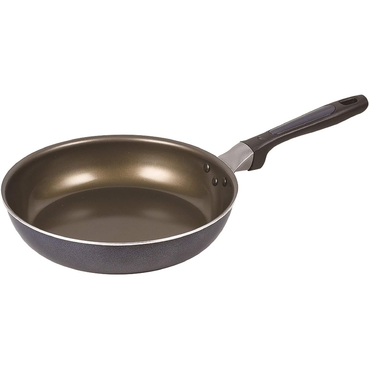 Pearl Metal Frying Pan 26cm IH Compatible Spin Coat Cook Advance Next HB-5149 Blue