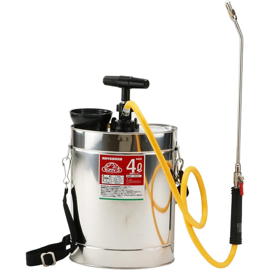 Safety 3 Shoulder Semi-Automatic Sprayer 4L Resin Pump Nozzle 35cm 1 Head