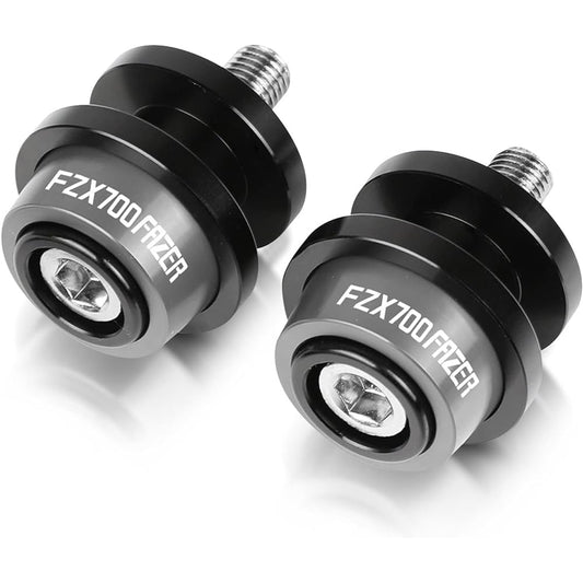 DEMUR Motorcycle CNC Stand Screw Swingarm Slider Spool 6mm Accessories Yamaha FZX700 FAZER FZX700S 1986 1987 Swingarm Slider Spool (Size : 6MM Gray)