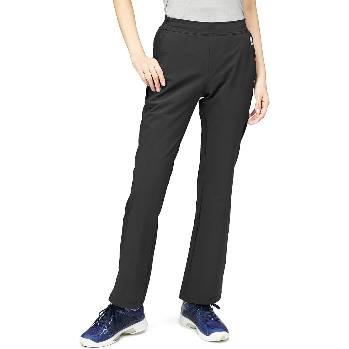 [Le Coq Sportif] Long Pants (Single Item) Tennis Heat Navi Antibacterial Pocket Women's