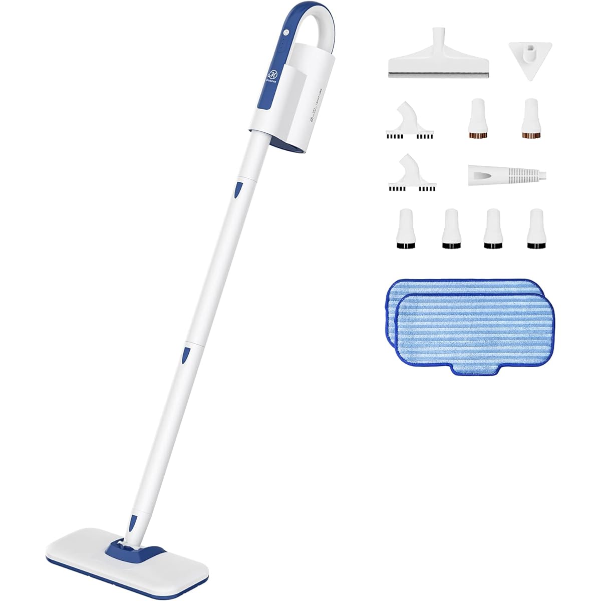 Mistsince Steam Cleaner, High Temperature Steam Mop, Steam Vacuum Cleaner, Year-end and New Year, 3-level Steam Volume Adjustment, Floor, Entrance, Water Scale, Oil Stains, Can Be Used Anywhere in the House, 19-Piece Set, 1 Multi-purpose