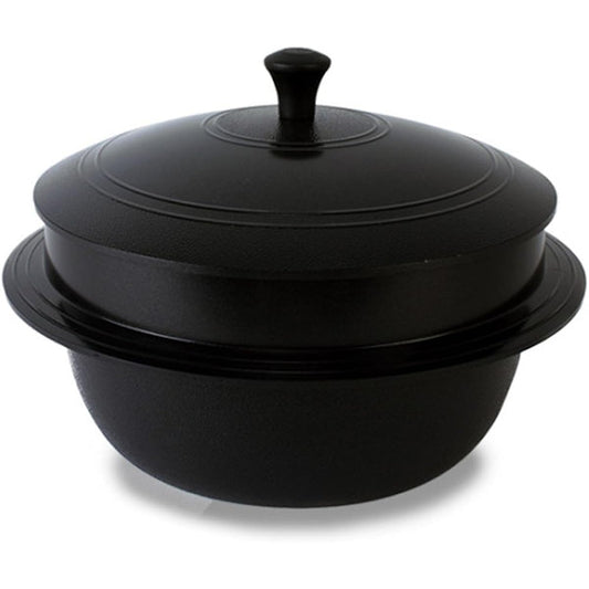 [Kitchen Flower] Kitchen Flower IH Induction Cauldron Pot Korean Traditional Pot All Heat Sources Can Cook Overseas Direct Delivery (IH Induction Ceramic Cauldron Korean Traditional Pot) (22CM 3.7L)