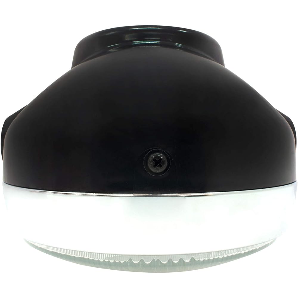 CIBIE MOTO ?7.1 inches (180 mm) & CL Headlamp with Body ASSY, H4, 12 V, 60/55 W, Black Body, Model Number: HM20