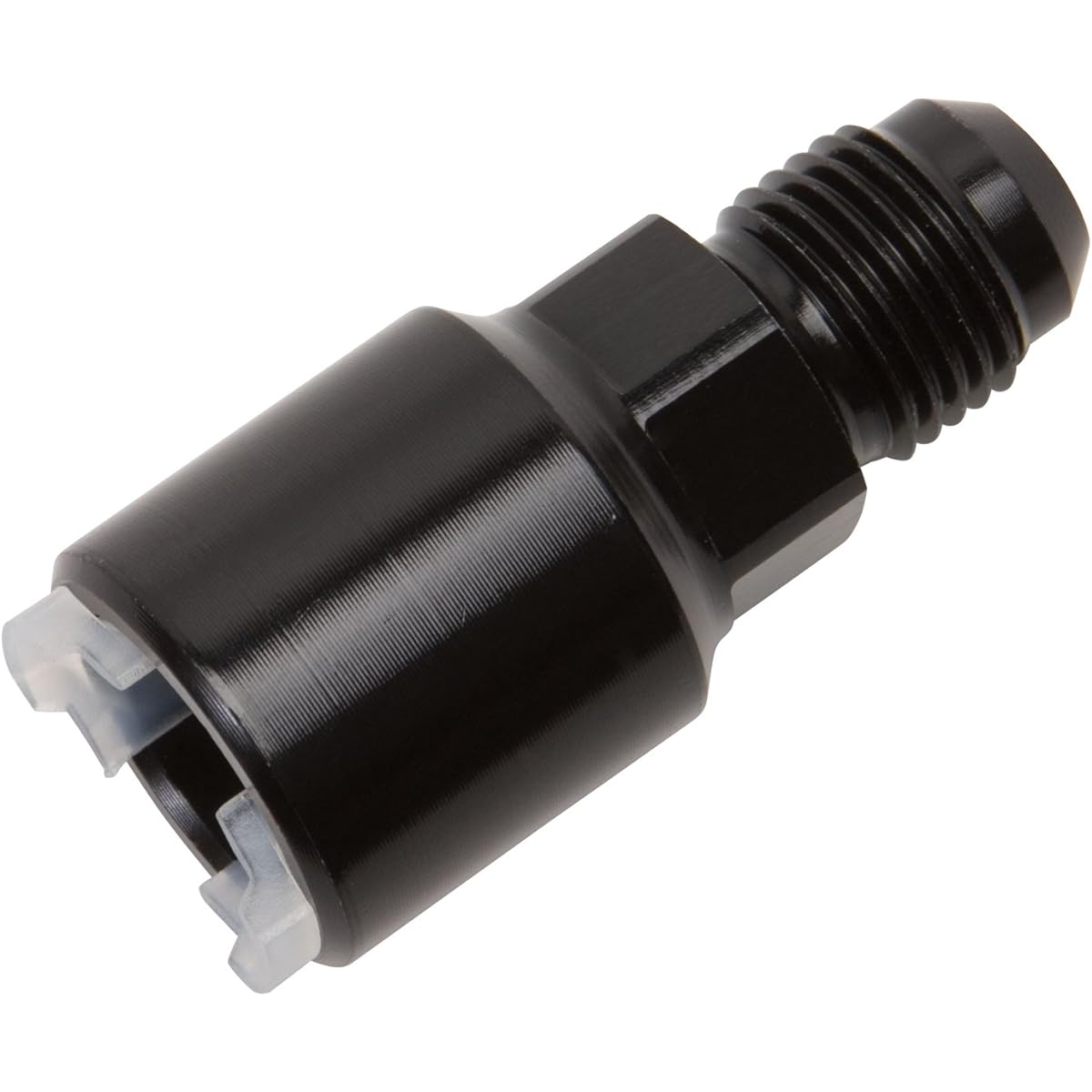 Russell 640853 -6 AN Male -3/8 inch SAE Quick Disconnect Mess Push On EFI Fitting