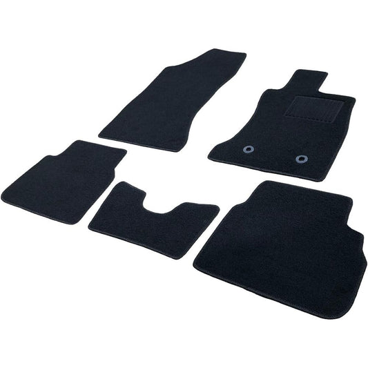 Fenice Car Mat Floor Mat Domestic Production (Subaru Levorg VN5 / 4WD) < Compatible with Subaru Dial Hook > Black Non-slip shape Resistant to slipping Car mat (Car supplies specialty store)