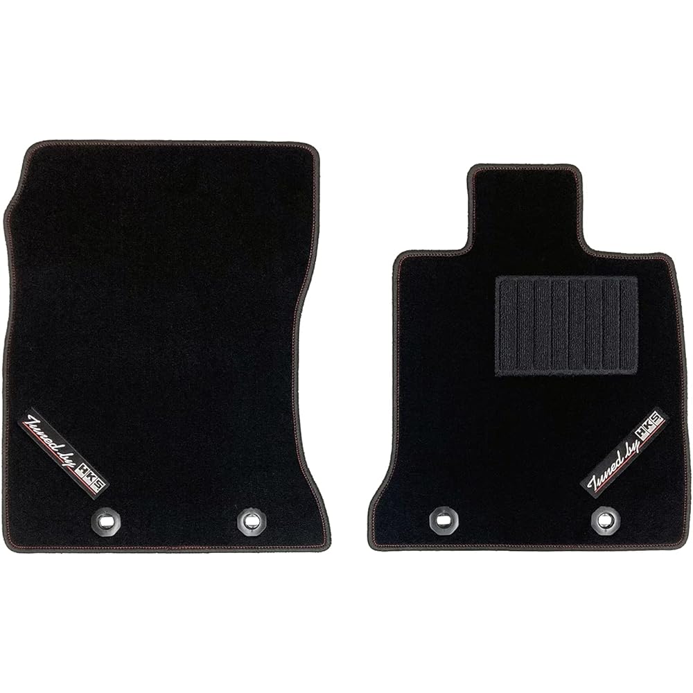 HKS floor mat front set BRZ ZD8 FLOOR MAT FRONT SET 51007-AK403 BK