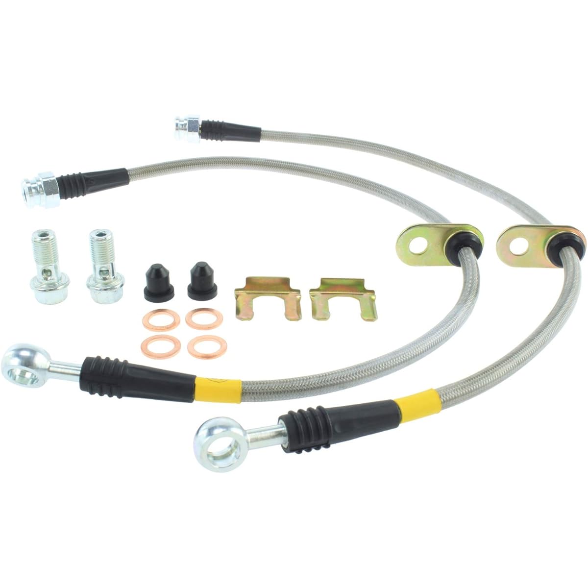 STOPTECH 950.47005 Stainless steel brake hose kit Front stainless steel brake hose kit