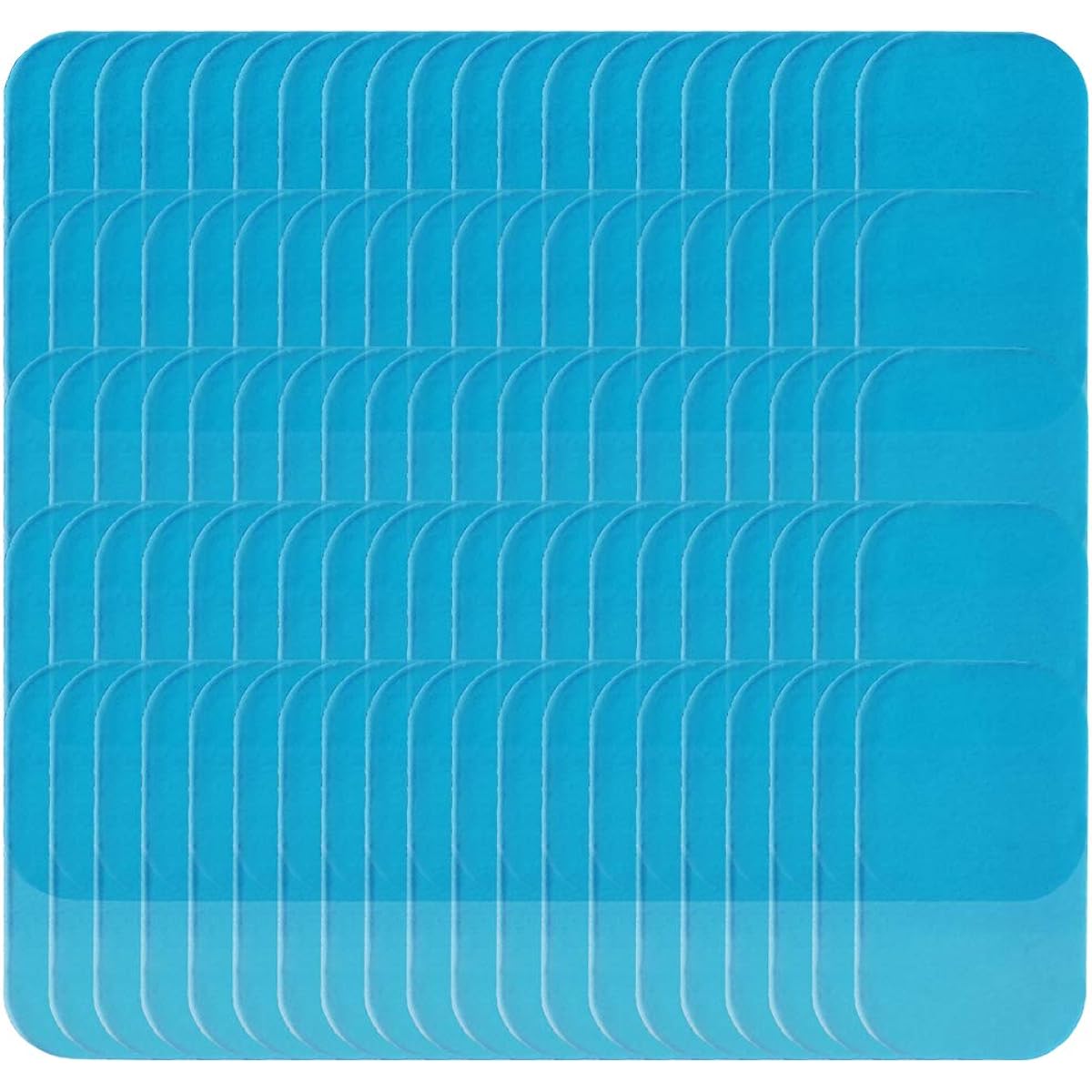 [100 Sheets] 8 Pack EMS Abs Training Gear Dedicated Gel Sheets Set of 100 High Conductive Gel Pads for Abs Belt