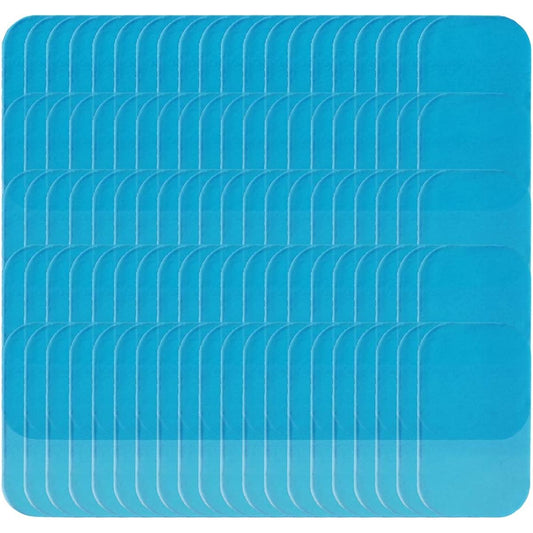 [100 Sheets] 8 Pack EMS Abs Training Gear Dedicated Gel Sheets Set of 100 High Conductive Gel Pads for Abs Belt