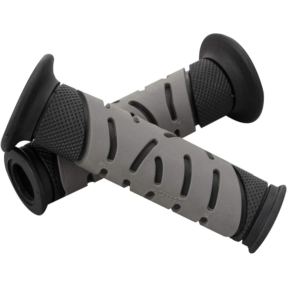 Daytona PROGRIP Handle Grip #719 Earthquake Resistant GEL 125mm End Penetration Type Black/Gray 98046