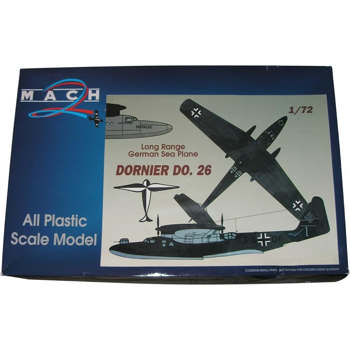 Mach 2 1/72 German Air Force Dornier Do26 Plastic Model MA2GP016