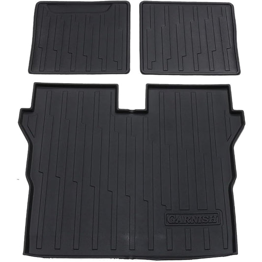 MAXWIN Luggage Mat Compatible with N-VAN JJ1 JJ2 Cargo Mat Trunk Rubber Type TPV Material Exclusive 3D Design Outdoor Leisure BRM-NVA01 Black