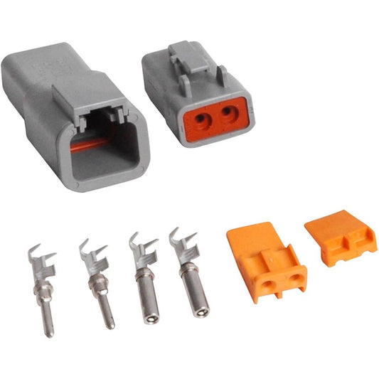 MSD 8184 2-pin 12-14 Gauge Germany connector