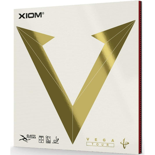 XIOM Table Tennis Rubber Back Soft Vega Tour 10391