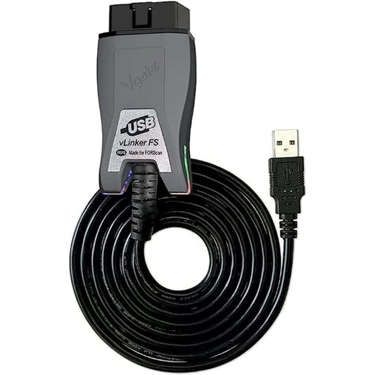 VGATE VLINKER FS OBD2 USB Adapter for-Scan HS/MS-CAN Auto Switch