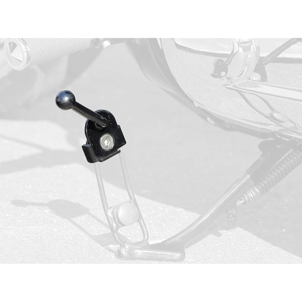 Kijima Motorcycle Bike Parts Side Stand Extension Black FXBR 2018~ HD-03129
