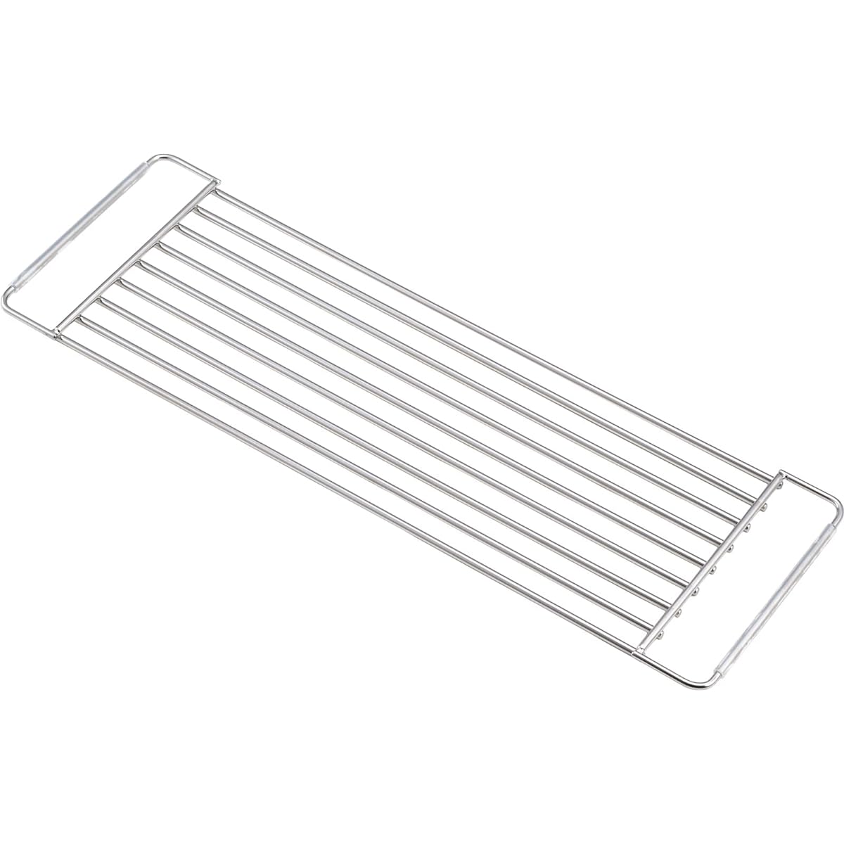 Yoshikawa Drainer Drainer Rack, Cooking, Sturdy, Width 19.2 x Depth 57 x Height 1.3 cm, Made in Japan, Sink Side Support Rack for Cooking Space, Hi! Series 2869146