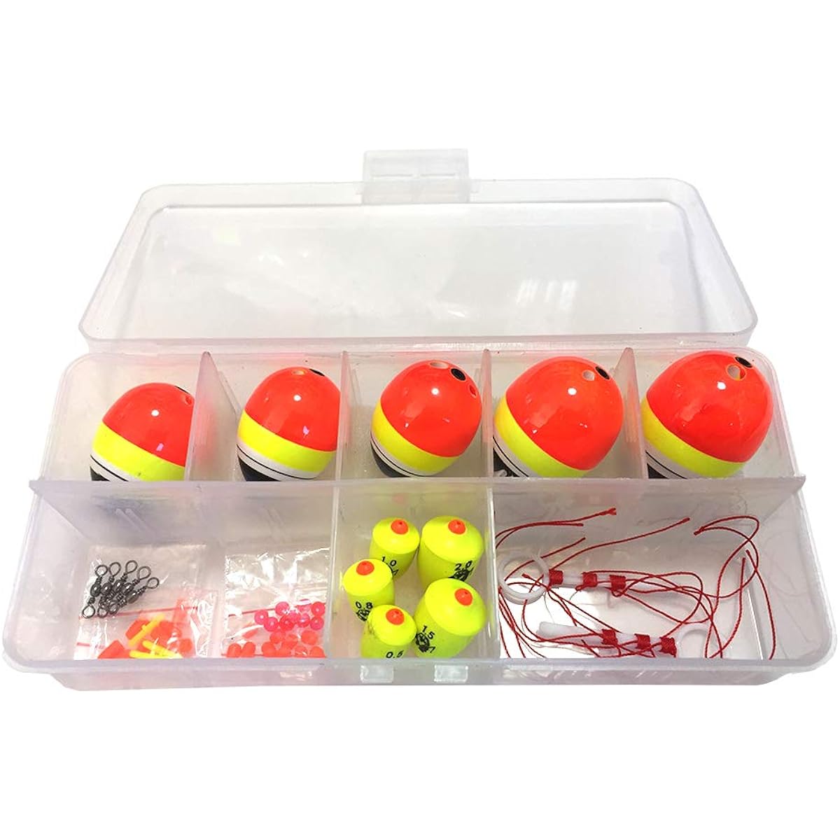 [ASPALAND] Cone float 5 types underwater float 5 piece set float rock embankment acorn float fishing angler