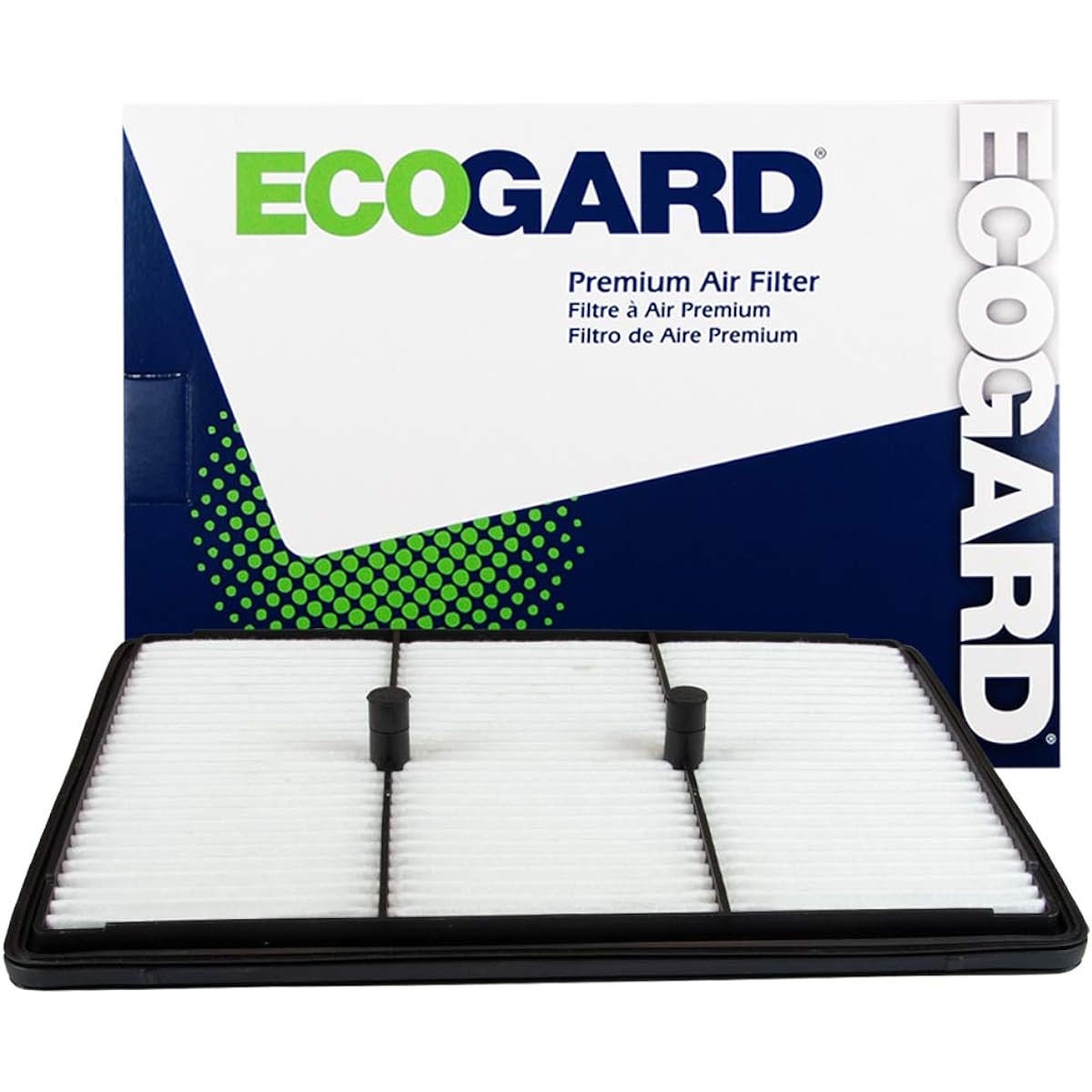 ECOGARD XA10667 Premium Engine Air Filter KIA NIRO 1.6L 2017-2019 NIRO 1.6L Hybrid 2020 | HYUNDAI INIQ 1.6L Hybrid 2017-2020