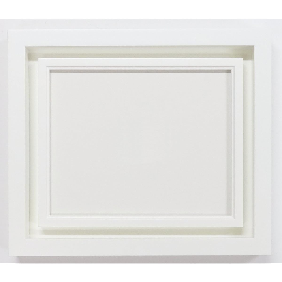 Doshisha Oil Painting Frame Duet Acrylic Specification (Off White, F3)