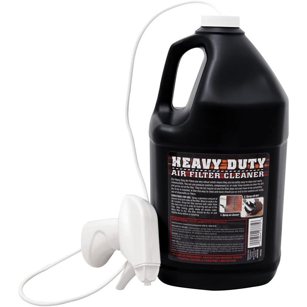 K & N Higher durability air filter cleaner and degreasing agent Power cleaner 1 Gallon engine air filter performance recovery 99-0638