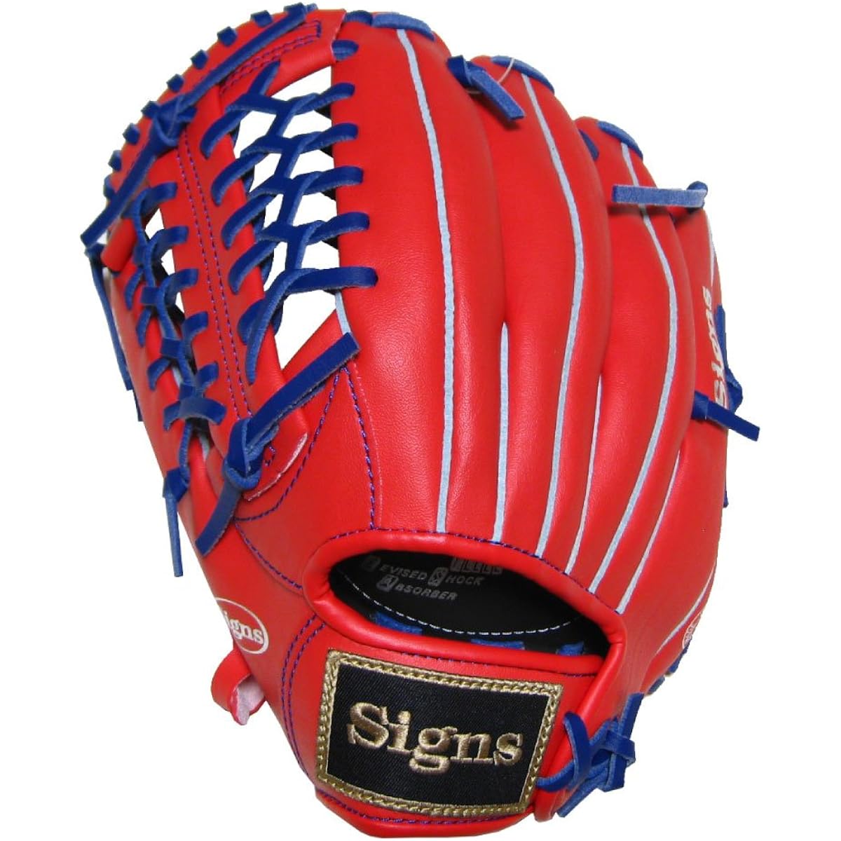 SIGNS 11 inch softball glove left-handed red SG8162 SG8162 11 inch