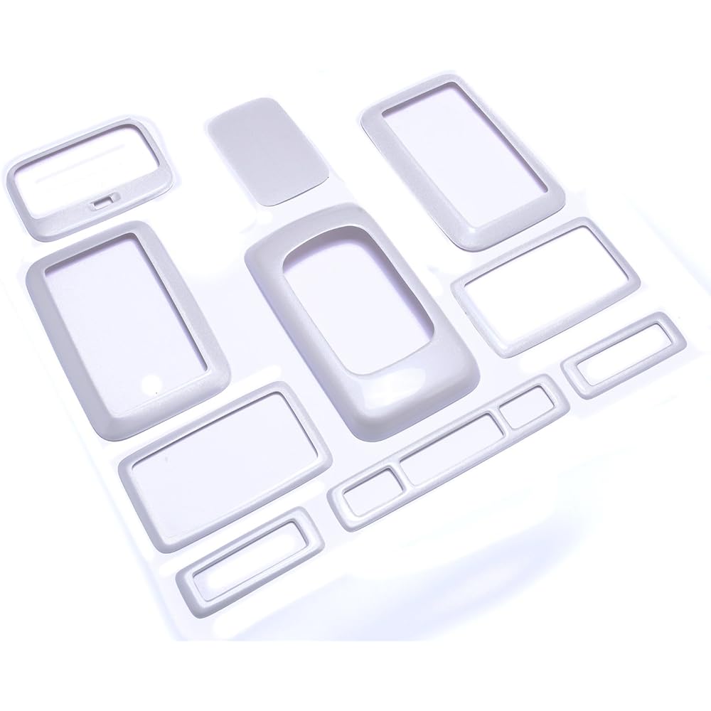 LANBO Interior Panel Hiace Regius Ace 200 Series Rear Air Conditioner Duct Inlet Switch Center Console White Pearl Crystal Shine 070 10 Pieces LPH200-070-10