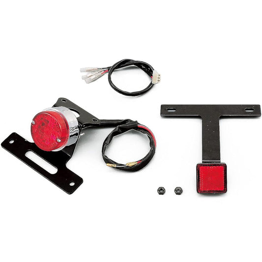 Daytona Motorcycle Moony Tail Lamp Glass Tracker Big Boy (01-07) Bolt-on Tail Lamp Kit Reflector Kit Included 42429