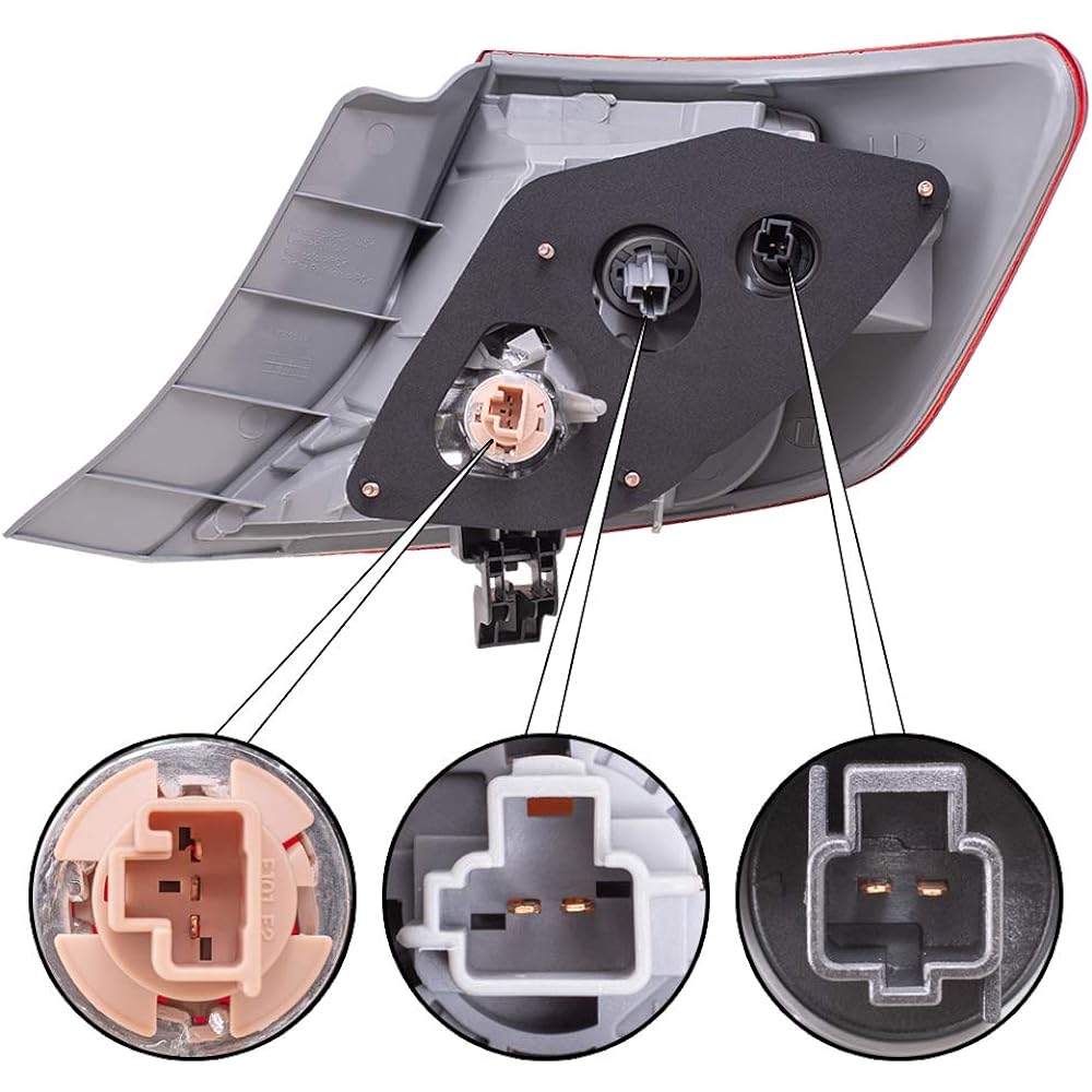 AutoANDART replacement driver tail tail Light Quarter panel mount tail lamp 12-14 CAMRY 81560-06470