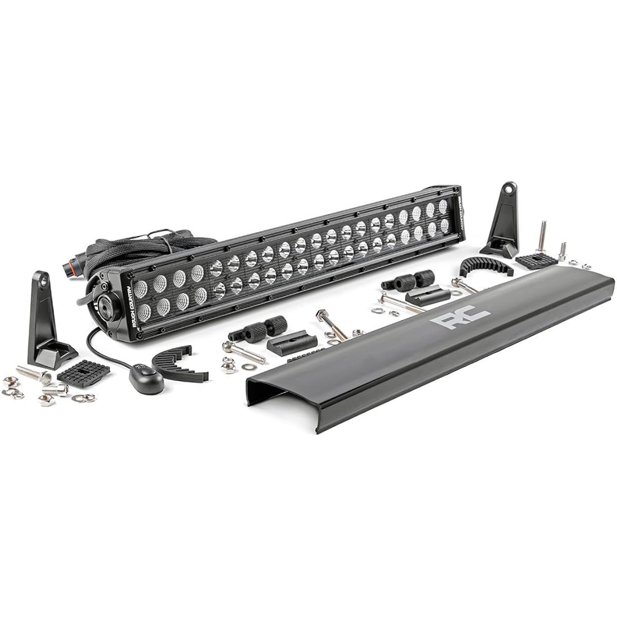 ROUGH COUNTRY 20 inch Black Series Dual Low CREE LED light bar 70920bl